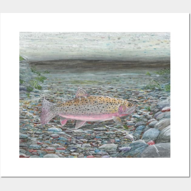 Yellowstone Cutthroat Trout Wall Art by garrettsgardens